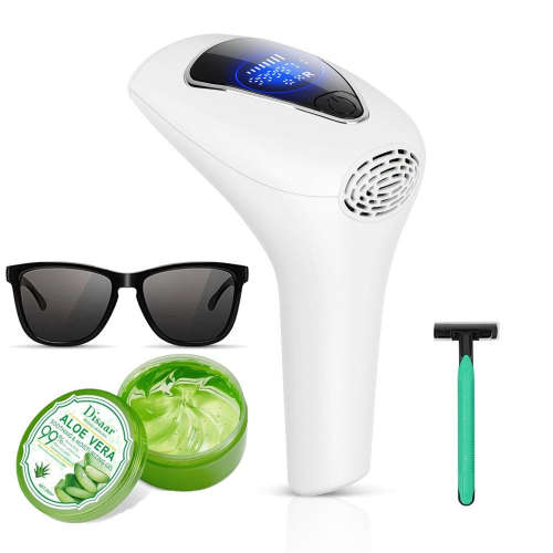 IPL Laser Hair Removal Device Permanent Hair Epilator + Aloe Soothing Gel