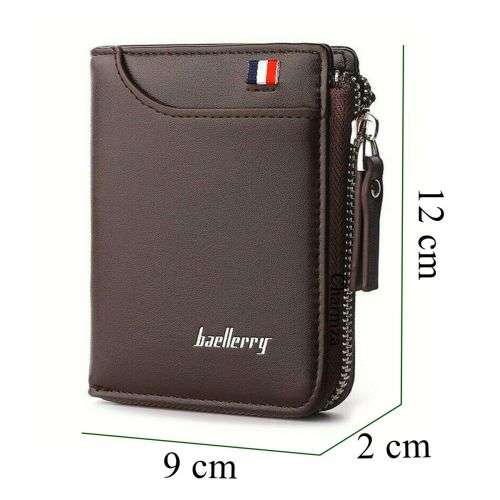 Wallets for Men & Women and Minimalist Sling Bag Unisex Crossbody Bag - Black Sling Bag + Brown