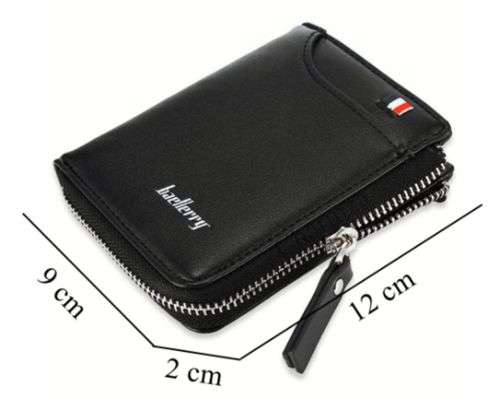 Wallets for Men & Women and Minimalist Sling Bag Unisex Crossbody Bag - Brown Sling Bag + Black