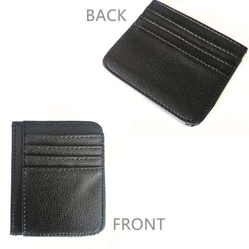 Minimalist Wallet For Men Card Holder Bank Card Wallets - BLACK