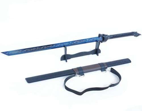 TAKASHI Battle Ready Samurai Sword Katana Sword Hand Crafted - Black Amarok