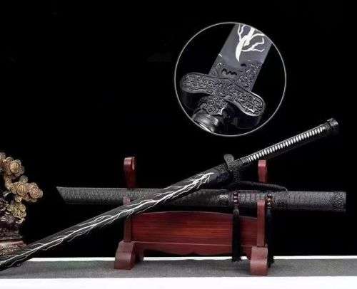Fantasy Tang Heng Dao Anti Katana Sword - Hand Crafted - Thunder Bringer