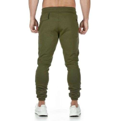 APEY Joggers For Men Stretchy Slim Fit Tracksuit Pants Sweatpants For Men - Green - XL