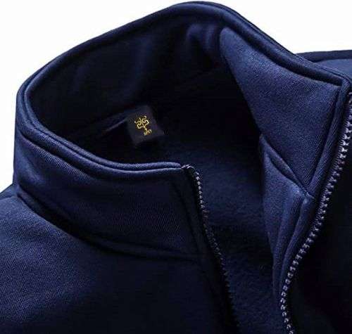 APEY Tracksuits For Men & Women Slim Fit Men`s Jacket & Sweat Pants - Navy - M
