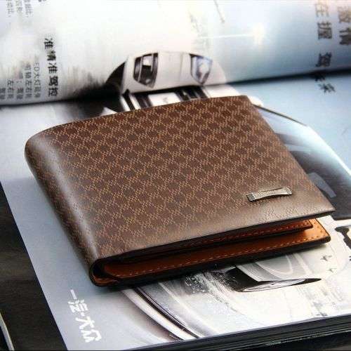 Leather Wallet For Men + Card Knife