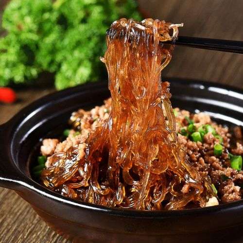 Mung Bean Noodle Cellophane - Chinese Vermicelli Noodle - Low Carb Diet - 1000 g