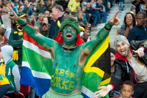 South African Stick Flags x 50 an 1 South African National Flag 0.9 x 1.5m