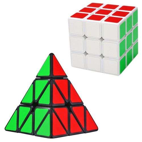 Pyramid Tube with Cube 3x3 Combo