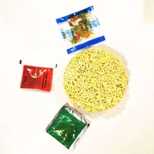 Ramen Instant Noodle,1 Ramen Bowl - Melamine & 1 Alloy Chopsticks - Scallion Braised Ribs 1000 g