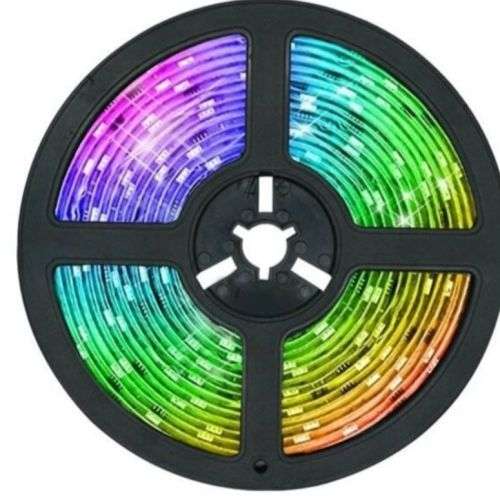 5M USB 5050 SMD RGB LED Strip Light With Bluetooth APP Control