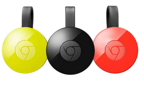 GOOGLE CHROMECAST 2 HDMI STREAMING MEDIA PLAYER (2015) - BLACK