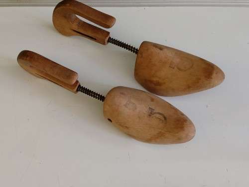 Vintage Shoe Last and Shoe Forms