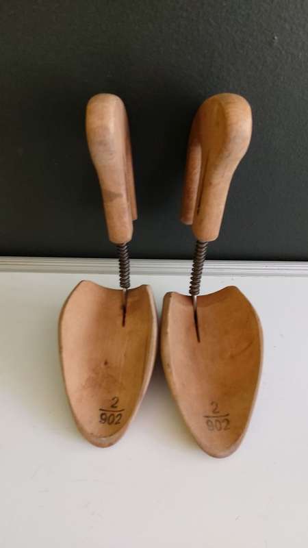 Vintage Shoe Last and Shoe Forms