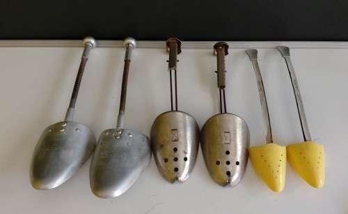 Vintage Shoe Last and Shoe Forms