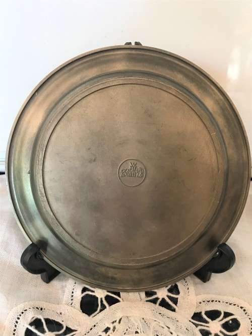 Vintage WMF Zinn pewter plate