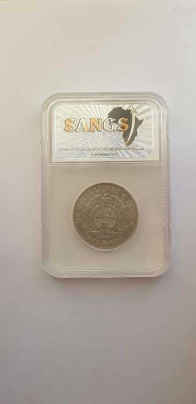 1892 ZAR 2.5 Shilling VF 20