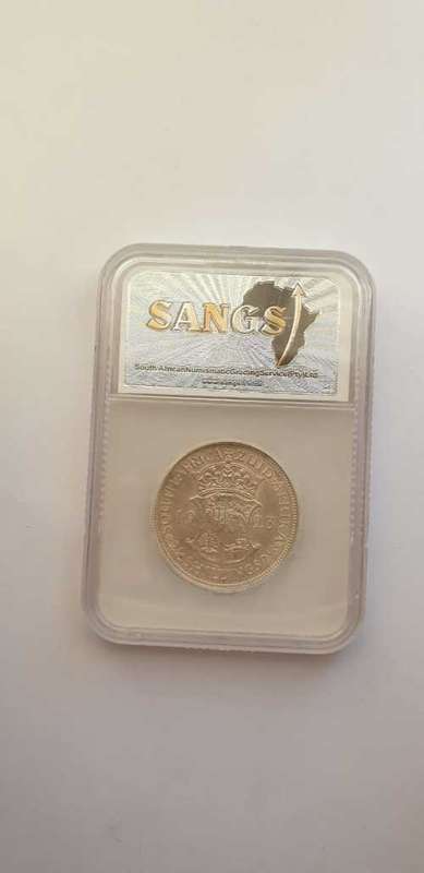 1923 S.Africa 2.5 Shilling AU 50