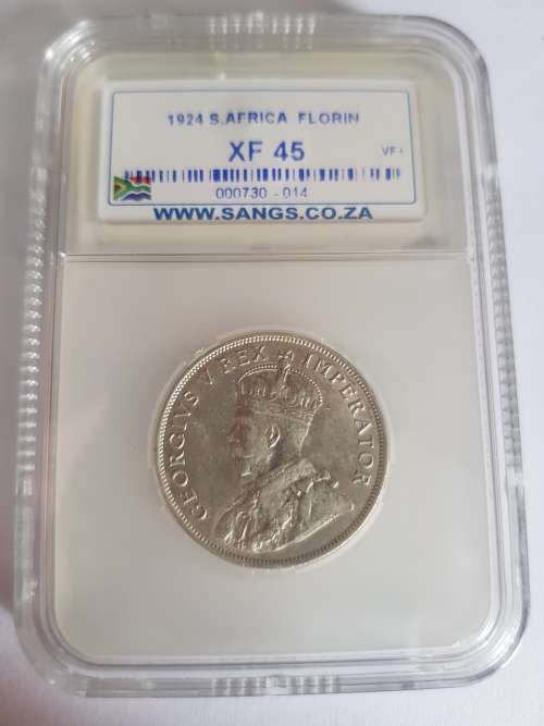 1925 S.AFRICA 2.5 SHILLINGS XF45