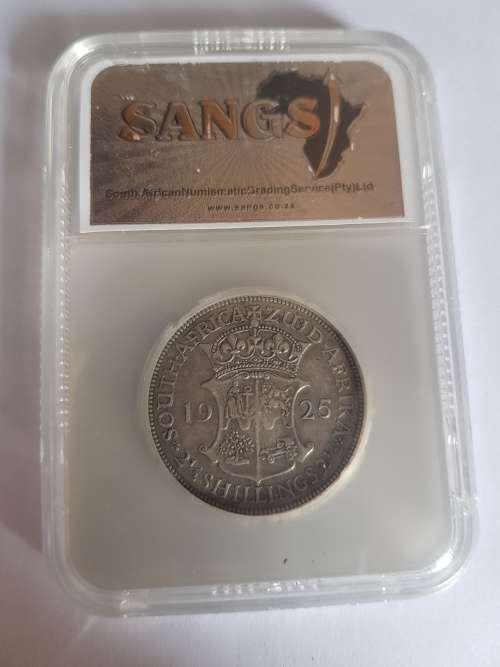 1925 S.AFRICA 2.5 SHILLINGS VF20