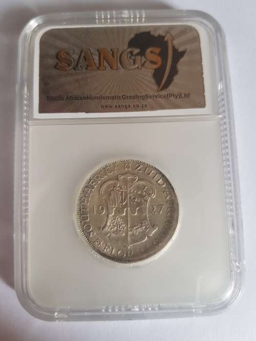 1927 S.AFRICA FLORIN XF40