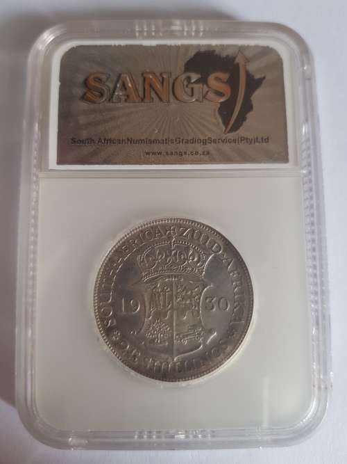 1930 S.AFRICA 2.5 SHILLINGS AU 50