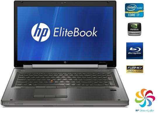 *Blu-ray*DREAM COLOR*HP Elitebook 8760w **QUAD Core i7 2.0GHz, 8GB RAM,1TBHDD, 2Gb QUADRO Graphics**