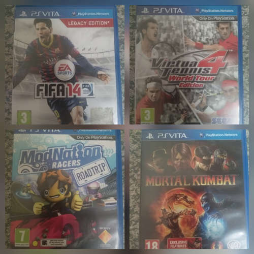 Ps vita bundle X4