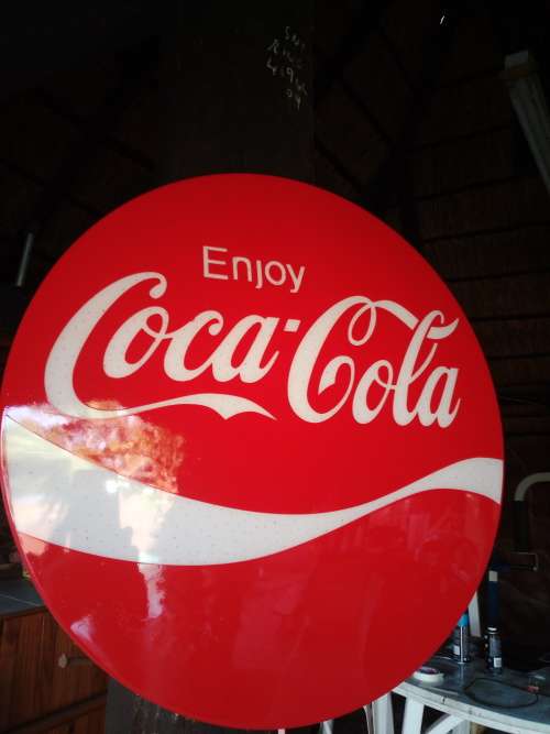 Coca Cola bar light
