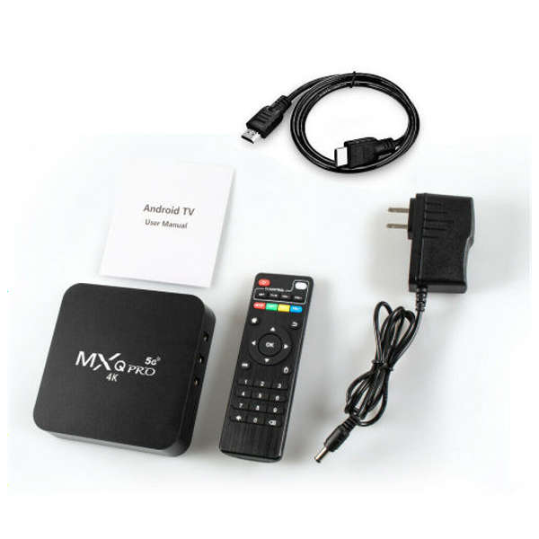 MXQ PRO Android 12 TV Box (Disney+, DSTV STREAM Netflix, Kodi Supported)