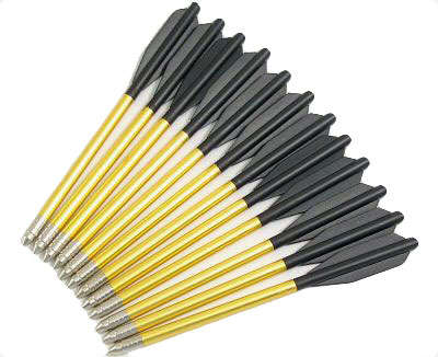 High Quality Aluminium Arrows - For Pistol Crossbows