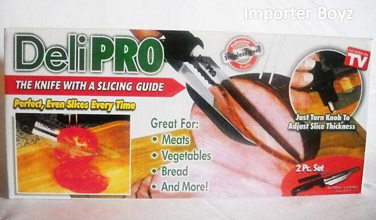 DELI-PRO THE KNIFE WITH A SLICING GUIDE