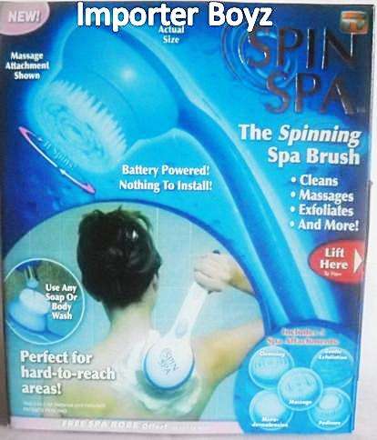 SPINNING SPA BRUSH