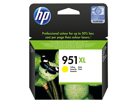 HP Printer Ink HP951 XL Yellow   Genuine HP Ink