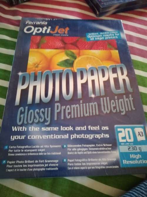 Photo Paper Glossy 230 gsm , A3 , 20 Sheets