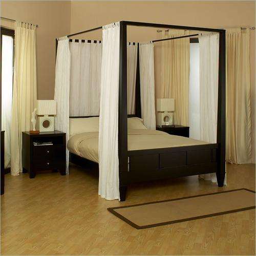 FOUR POSTER BED  100% SALIGNA  stained to your color. QUEEN SIZE