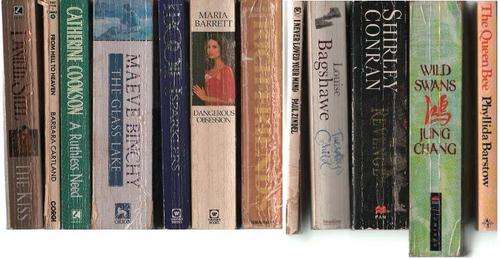 (5romance) 12 Romance and related- Louise Bagshawe, Danielle Steel, Catherine Cookson, Maeve Binchy