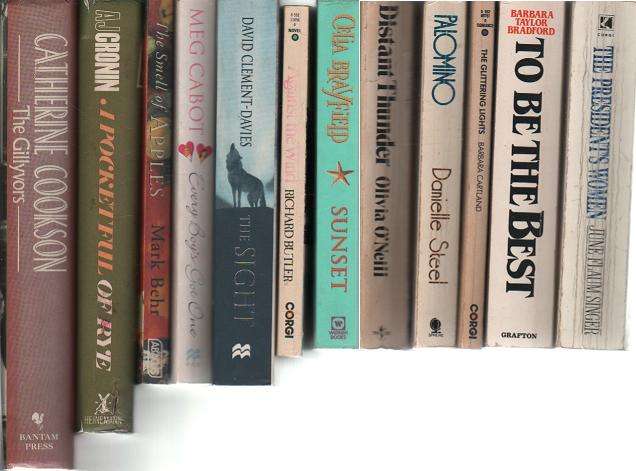 (7romance) 12 Romance and related- Meg Cabot, Danielle Steel, Barbara Taylor Bradford
