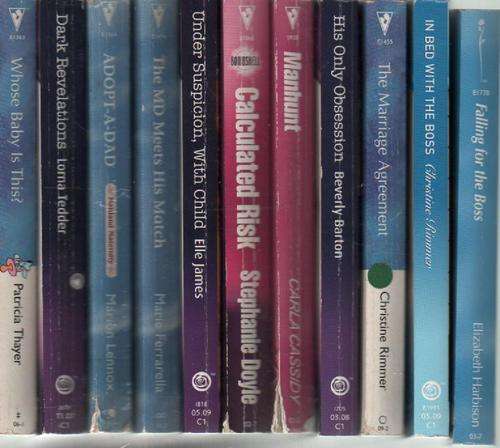 (4mb) 10 Mills & Boon / Silhouette Titles -