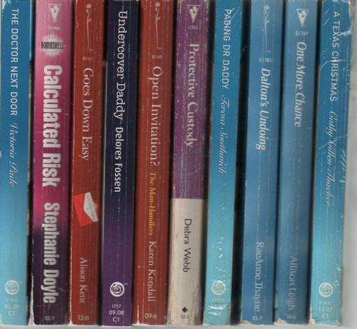(5mb) 10 Mills & Boon / Silhouette Titles - Intrigue - Blaze  - Bombshell - Medical