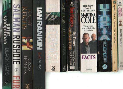 (35thriller)11 Thriller / General Books-Patricia Cornwell,Martina Cole,Kathy Reichs,Salman Rushdie,
