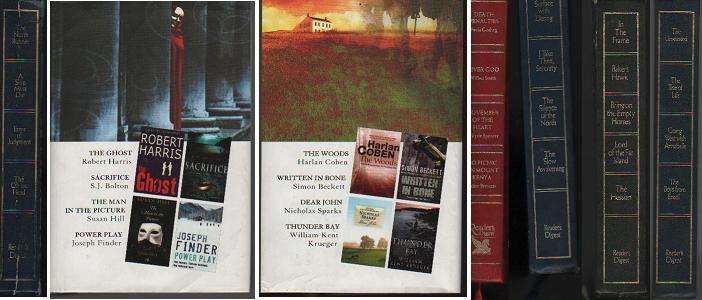 7 Reader's Digest Condensed -  Harlan Coben, Nicholas Sparks, LaVyrle Spencer,  Victoria Holt