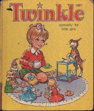 (B13qt) Twinkle Annual 1981 - specially for little girls