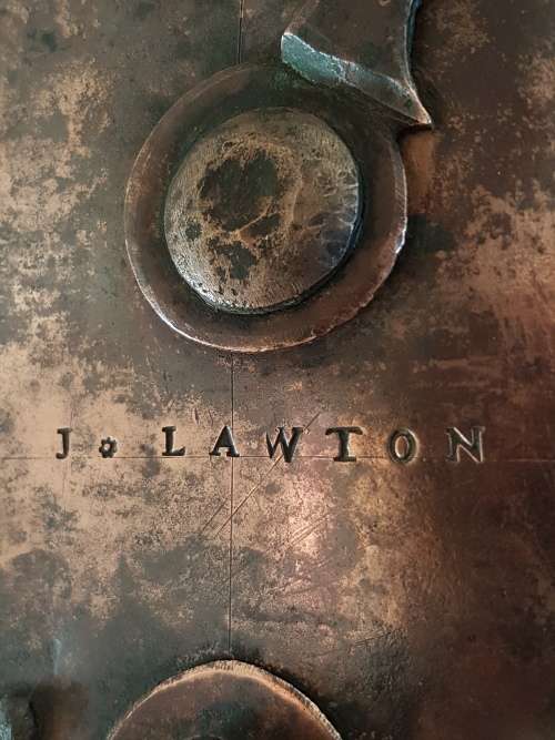 Cape copper laundry iron - Joseph Lawton