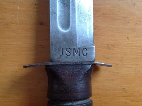 Vintage KA-BAR USMC knife