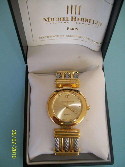 Michel Herbelin Quartz Swiss Movt Watch