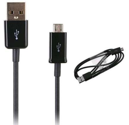 microUSB Data Sync Charging Cable (80cm for all phones, tablets, Blackberry, Kindle, Samsung etc.)
