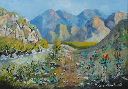 Painting by Patty Mynhardt "Autumn Woods" Crazy Wednesday Special -  Ready to Hang