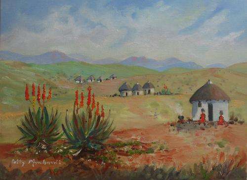 SPECIAL !!! ...Oil Painting by Patty Mynhardt "KwaZulu Natal"