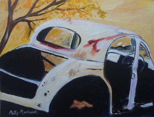 SPECIAL !!! Acrylic Painting by Patty Mynhardt "RIP"