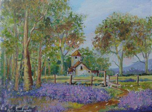 Crazy Special...!!! ...Acrylic Painting by Patty Mynhardt "Lavender Aplenty"